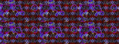 Zarif, parlak ve eskiz kırmızı ve mor çiçek desenli tasarım. Sabıka baskıları, bebek kıyafetleri, duvar kâğıtları, paket kutuları vb..