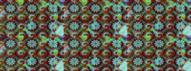 Renkli çiçekler. Raster illüstrasyonundaki çiçek desenli çizim. Renkli Bahar Teması eskiz kalıbı. Düz Çiçek Elementleri Tasarımı.