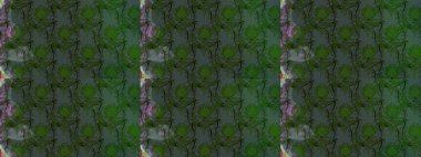 Yumuşak, yeşil renkli yaz çiçekleri. Çiçekli karalama şeklinde Raster çiçek deseni. Raster illüstrasyonu.