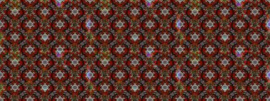 Çiçekli karalama şeklinde Raster çiçek deseni. Kahverengi ve gri renkli çiçekler. Yumuşak, bahar çiçekli arka plan.