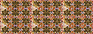 Kusursuz klasik altın desen. Kahverengi renklerde altın desenler ve altın elementler. Raster geleneksel oryantasyon süsü.