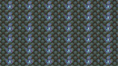 Renkli Bahar Teması eskiz kalıbı. Düz Çiçek Elementleri Tasarımı. Süslü kumaş deseni. Raster illüstrasyonunda çiçek deseni çizimi.