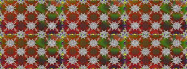 Cute Floral pattern in the small flower. Seamless Tony fabric pattern. Raster illustration. Fashionable fabric pattern.