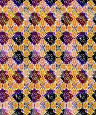 Simple cute pattern in small-scale flowers. Raster illustration. Floral sketch background for textile or book covers, manufacturing, wallpapers, print, gift wrap and scrapbooking.