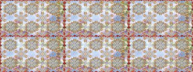 Raster illüstrasyonu. Dekorasyon ve tasarım için güzel bir desen. Eski model. Çiçeğin suluboya çizimlerinin mükemmel deseni. Moda baskısı. Suluboya kusursuz desen.