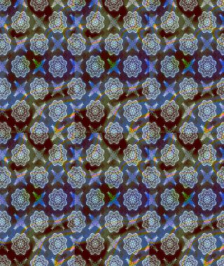 Düz Çiçek Elementleri Tasarımı. Çiçeksel fantezi tasarımı ve parlak bir arka plan çizimi. Renkli Bahar Teması çizim şablonu.