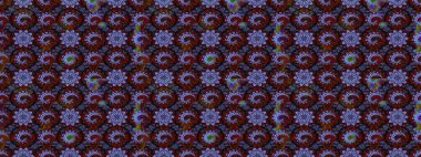 Suluboya çiçekli çiçek deseni. Renkli tekstil tarzında. Raster illüstrasyonu.