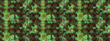 Raster - stok. Eskiz arkaplan modeli. Suluboya, elle çizilmiş. Vadinin çiçekleri yeşil, kahverengi ve siyah renklerde.