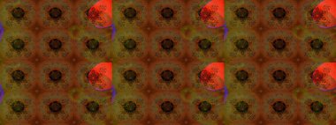 Küçük çiçekteki sevimli çiçek deseni. Renkli çiçekler.