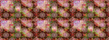 Küçük çiçekte güzel bir desen. Motley illüstrasyonu. Moda baskıları için zarif bir şablon. Çiçekli bahar çiçekleri. Küçük renkli çiçekler..