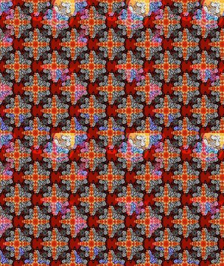 Kullanılabilir Tekstil, tebrik kartı, boyama kitabı, telefon durumda yazdırma için. Hint çiçek desenli madalyon desen. Raster kına dövme tarzı. Etnik Mandala süsleme.