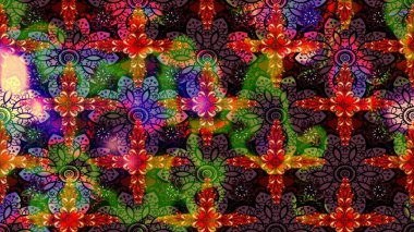 Şirin çiçek elementleri. Raster illüstrasyonu. Taslak desenli, modaya uygun kumaş deseni. Renkli Bahar Teması eskiz kalıbı. Düz Çiçek Elementleri Tasarımı.