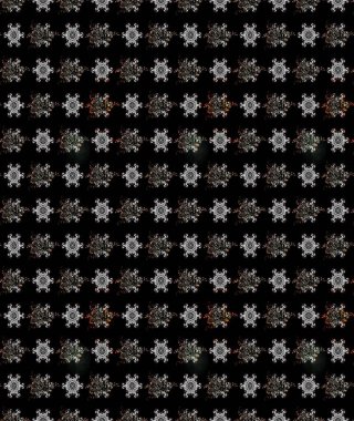 Nazik, sevimli çiçek arkaplanı. Siyah renkli çiçekler. Raster çiçek desenli ve çiçekli..