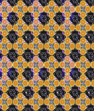 Soyut etnik raster çizim kalıbı. Arkaplan dokusu, duvar kağıdı, çiçek temalı gri renkler. Kabile sanatı boho baskısı, klasik çiçek arkaplanı.