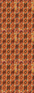 Kahverengi renklerde grafiksel, modern, pürüzsüz desen. Duvar kâğıdı barok, İspanyol kumaşı. Kusursuz raster arka plan. Kusursuz çiçek deseni.