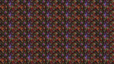 Suluboya tarzında siyah renkte çiçekler. Raster illüstrasyonunda çiçek deseni çizimi.