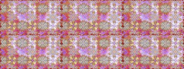 Elle çizilmiş. Raster resim. Sorunsuz çiçek desenli çiçekli, halk tarzında bırakır.