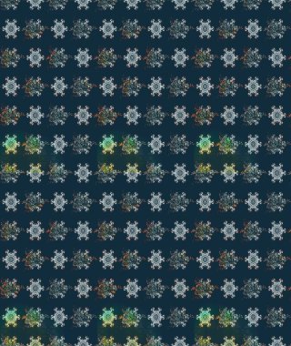 Karalama çiçeği. Renkli Bahar Teması eskiz kalıbı. Raster illüstrasyonu. Düz Çiçek Elementleri Tasarımı. Zentangle soyut çiçekleri. Şirin kumaş deseni.