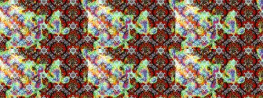 Kabile sanatı boho baskısı, klasik çiçek arkaplanı. Soyut etnik raster çizim kalıbı. Arkaplan dokusu, duvar kağıdı, çiçek teması.