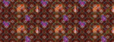 Raster güzel kumaş deseni çiziyor. Düz Çiçek Elementleri Tasarımı. Çiçek deseni. Renkli Bahar Teması çizim şablonu.