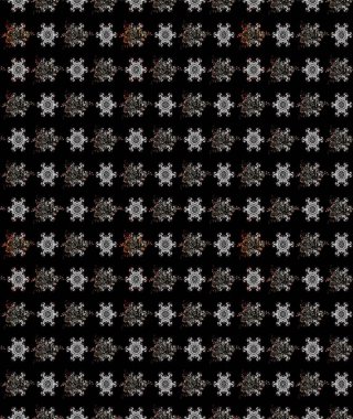 Raster illüstrasyonu. Yaprak ve çiçeklerin suluboya resimleri, siyah renklerde çizimler. Nazikçe, bahar çiçekleri siyah renklerde.