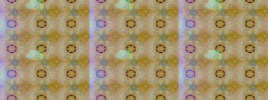 Küçük çiçekteki sevimli çiçek deseni. Raster illüstrasyonu. Çizim.