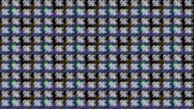 Raster stili kumaş deseni. Çiçekler suluboya çizim deseni.