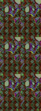 Tekstil ve kapak tasarımı için mükemmel. Doodle tarzı. Elle çizilmiş sonbahar çiçeği deseni. Renkli yeşil, gri ve kahverengi çizim kalıpları. Yeşil, gri ve kahverengi renkte çiçekler.