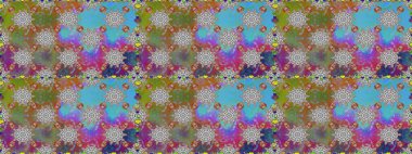 El çizimi dikişsiz sonbahar çiçekleri deseni. Tekstil ve kapak tasarımı için mükemmel. Doodle tarzı. Renkli gri ve mavi pürüzsüz desen. Gri ve mavi renkte çiçekler.