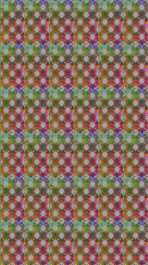 Renkli Bahar Tema dikişsiz desen Arka Plan. Süslü kumaş deseni. Raster illüstrasyon Dikişsiz Çiçek Desen. Yassı Çiçek Elemanları Tasarımı.