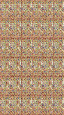 Raster resim. Ultrafashionable kumaş deseni. Organik motifi arka plan. Seamless modeli.