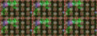 Bahar çiçekli, dikişsiz, sevimli çiçek deseni. Raster illüstrasyonu. Güzel kumaş deseni.