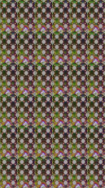 Renkli Yaz Temalı Kusursuz Arkaplan. Gri renkli çiçekler. Düz Çiçek Elementleri Tasarımı. Çiçekli pürüzsüz retro desen.