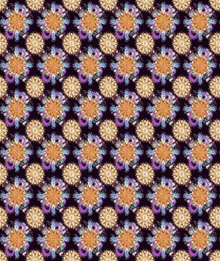 Siyah çiçekli bahar çiçekleri. Küçük çiçekte güzel bir desen. Motley illüstrasyonu. Moda baskıları için zarif bir şablon. Küçük renkli çiçekler..