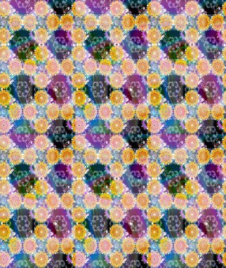 Raster Yumuşak kumaş deseni. Klasik taslak çizimi. Raster çiçek izi. Çiçekli bej çizim deseni.