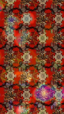 Suluboya çizim kalıbı. Dekorasyon ve tasarım için güzel bir desen. Moda baskısı. Çiçeğin suluboya çizimlerinin mükemmel deseni. Eski.