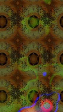 Raster illüstrasyonu. Renkli tekstil tarzında. Suluboya çiçekli çiçek deseni.