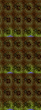 Botanik çizim kalıbı. Organik elementler. Suluboya etkisi. Raster deseni.