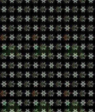 Yumuşak, bahar çiçekli arka plan. Çiçekli karalama şeklinde Raster çiçek deseni. Siyah renkte çiçekler.