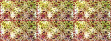 Kusursuz süs izi. Sınır Kızılderili çiçekli paisley patten. Raster Henna tarzı. Etnik Mandala havlusu. Tebrik kartı arkaplanı, boyama kitabı, arkaplan, tekstil için kullanılabilir.