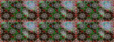 Düz Çiçek Elementleri Tasarımı. Gri ve kahverengi renkli çiçekler. Renkli Bahar Temalı Kusursuz Arkaplan. Çiçeksiz desenli arka plan, yaz çiçekleri..