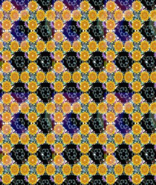 Sarı renkli çiçekler. Küçük çiçekte sevimli çiçek deseni var..