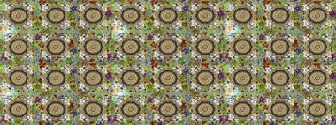 Gri renkli ve altın elementli klasik, pürüzsüz desen. Raster illüstrasyonu.