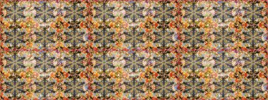 Gri renklerde altın tekrarlayan elementlerle soyut arkaplan. Kusursuz oryantal klasik altın desen.