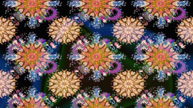 Çiçek mavisi eskiz deseni. Klasik taslak çizimi. Raster çiçek izi..