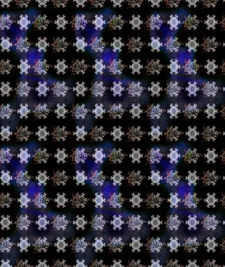 Sketch Floral Pattern in Raster illustration. Fancy fabric pattern. Colour Spring Theme sketch pattern Background. Flat Flower Elements Design.