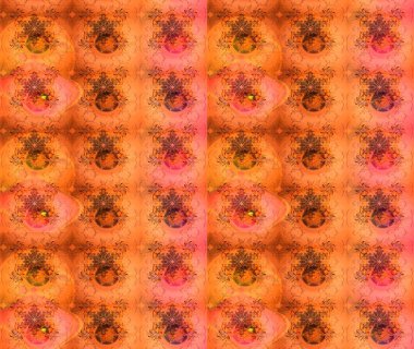 Küçük çiçekte güzel bir desen. Moda baskıları için zarif bir şablon. Motley illüstrasyonu. Çiçekli bahar çiçekleri. Küçük renkli çiçekler. Çizim.