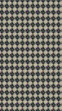 Gri renklerde. Raster illüstrasyonu. Çiçek. Taslak dekoratif arka plan, çiçek mandala.