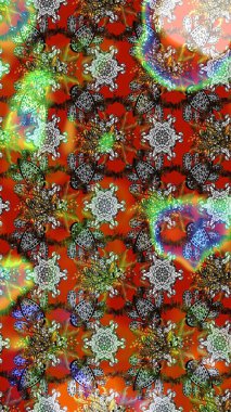 Düz Çiçek Elementleri Tasarımı. Raster illüstrasyonundaki çiçek desenli çizim. Renkli Bahar Teması eskiz kalıbı. Güzel kumaş deseni.