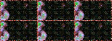 Modaya uygun kumaş deseni. Renkli Yaz Temalı Kusursuz Arkaplan. Sevimli çiçek raster deseni. Düz Çiçek Elementleri Tasarımı.